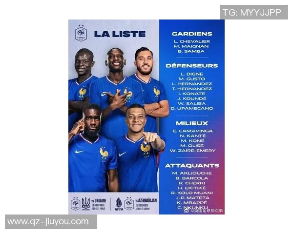 法国U21新名单公布约罗特尔马尤卢乌戈丘库奥多贝尔全新入选